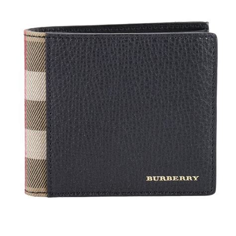 burberry portafogli uomo|porta fogli uomo burberry.